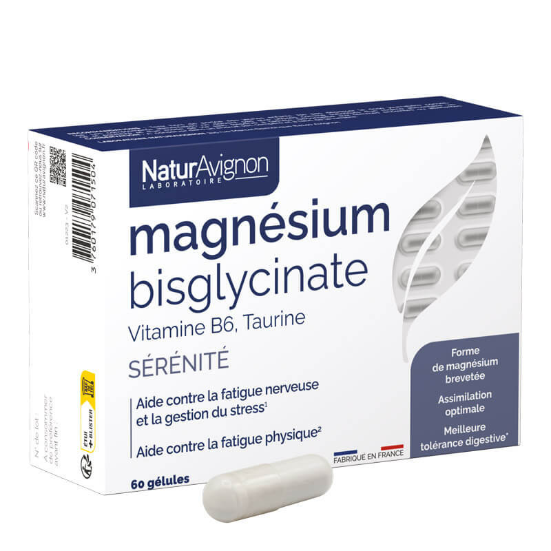 Magnésium Bisglycinate : Complément Alimentaire Magnésium Vitamine B6