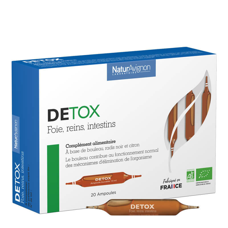 Détox Foie, reins, intestins - une boite - Listing