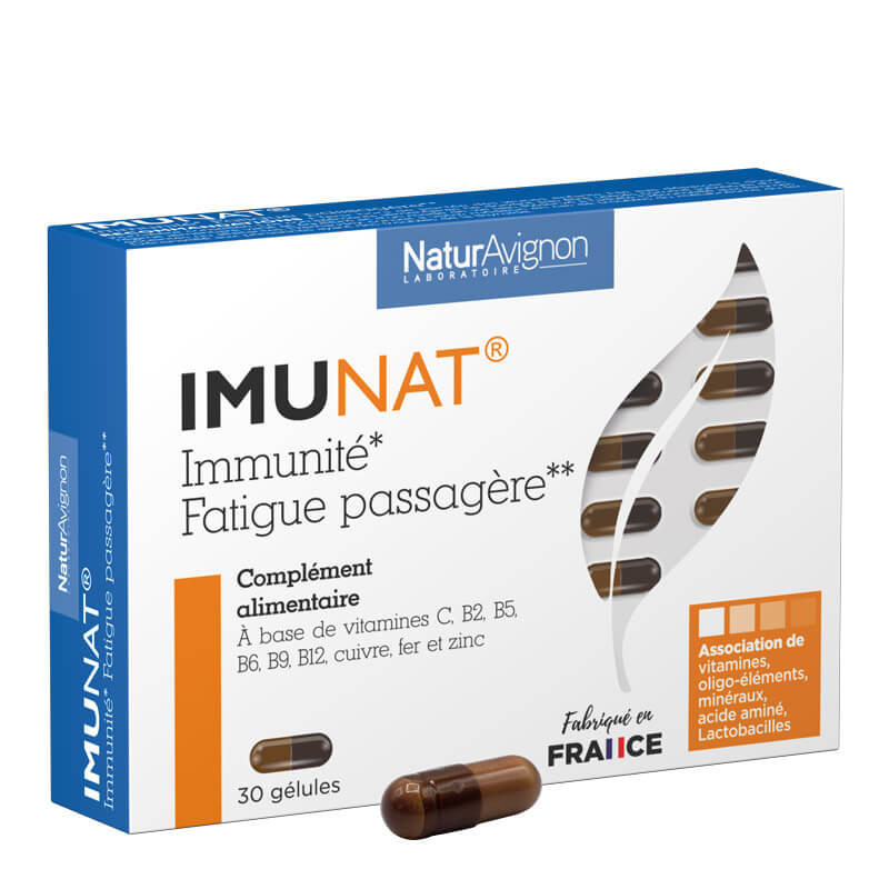 Complément alimentaire IMUNAT® pour renforcer vos défenses immunitaires et diminuer votre fatigue - Listing