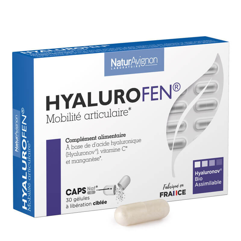 Hyalurofen : Acide Hyaluronique pour Arthrose en Gélules