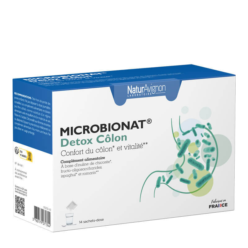 Laboratoire NaturAvignon -Microbionat detox colon