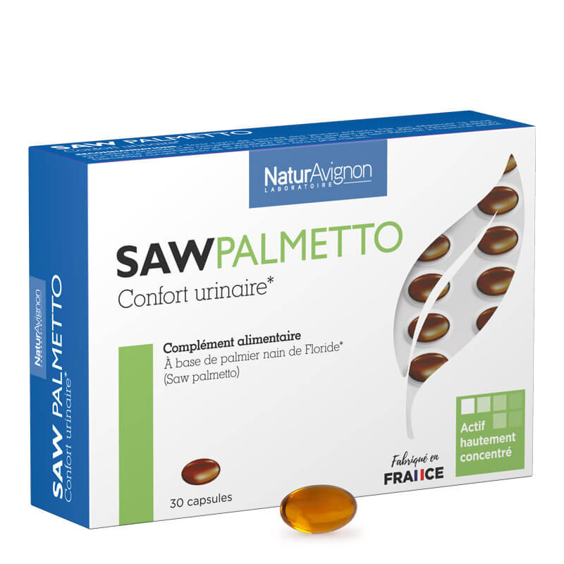 Saw Palmetto : Capsules - Confort urinaire et Prostate