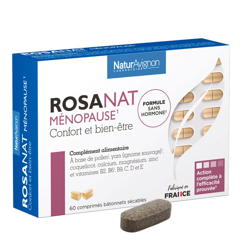 ROSANSAT ménopause : Compléments Alimentaires  pour la MENOPAUSE
