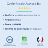 Complément Alimentaire Acérola Bio Premium & Gelée Royale