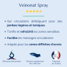 VeinoNAT Spray : Gel Froid pour Jambes Lourdes