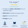 Trio Argel 7 en tube, spray et pot  : Gel de massage articulations