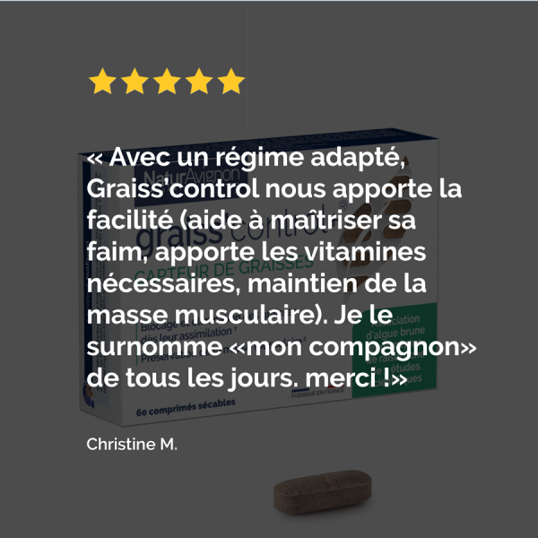 Graiss'Control+ - bruleur minceur pour capter les graisses