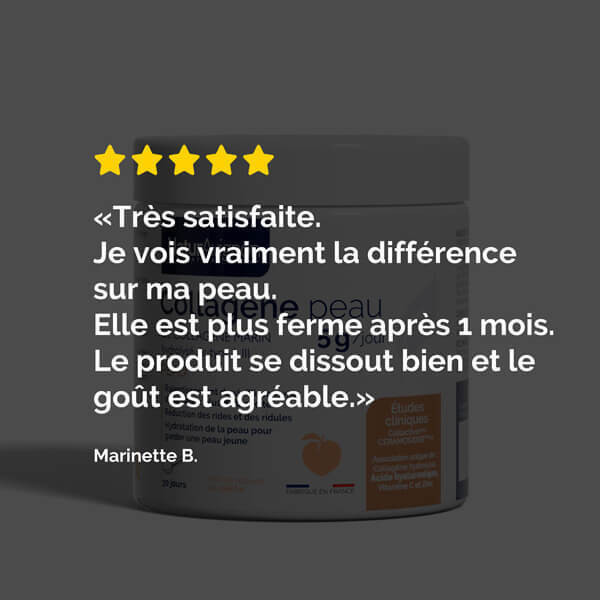 Collagène peau pêche - Acide hyaluronique & beauté