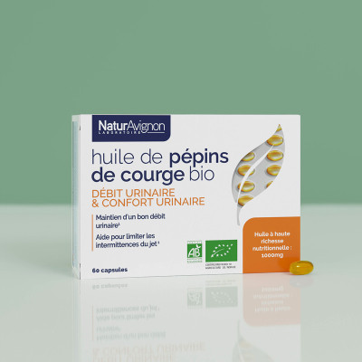 Huile de Pépins de courge - Prostate & confort urinaire
