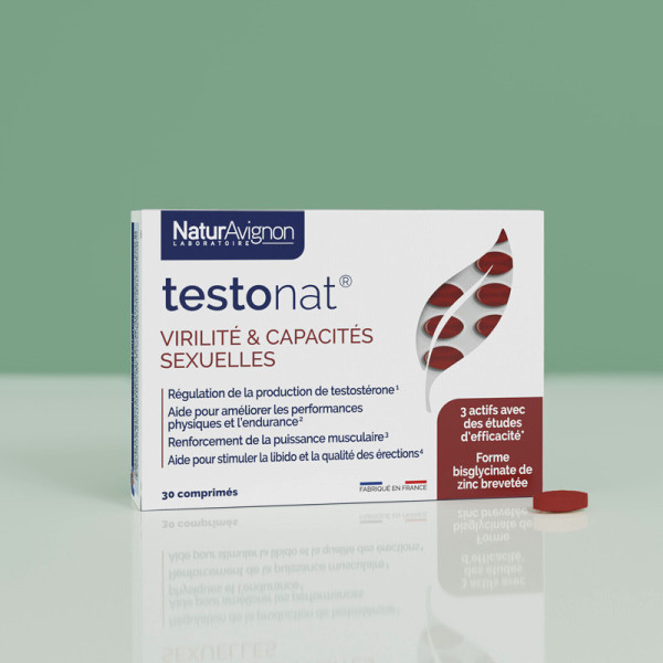 TestoNAT : Complément alimentaire Libido & Téstostérone