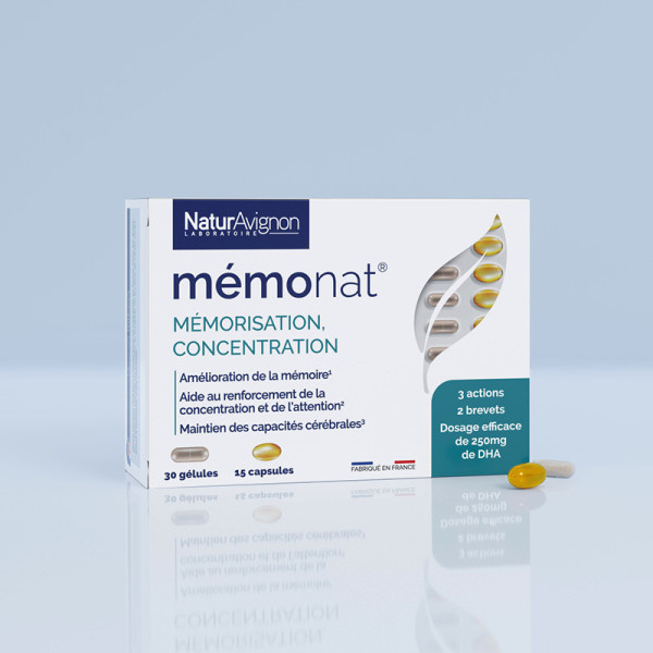 Memonat - Complément soutien mémoire