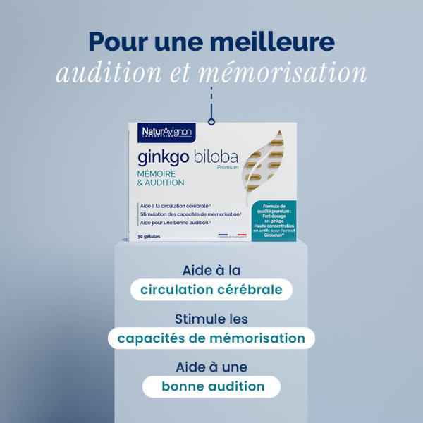 Programme Ginkgo et MémoNat - Complément alimentaire mémoire