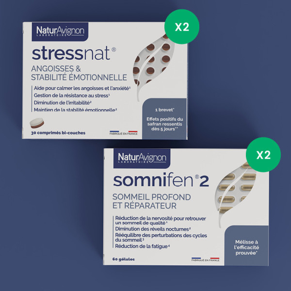 Duo Sérénité - Complément anti-stress & relaxation