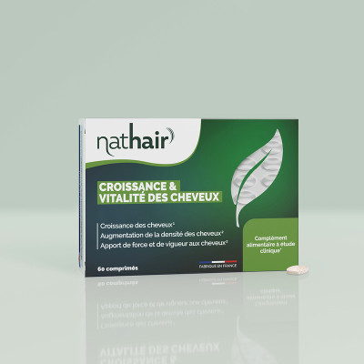 Croissance Vitalité des Cheveux - Complément cheveux forts