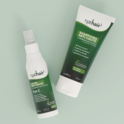 Duo Shampoing Lotion Anti-Chute - Cheveux & antichute