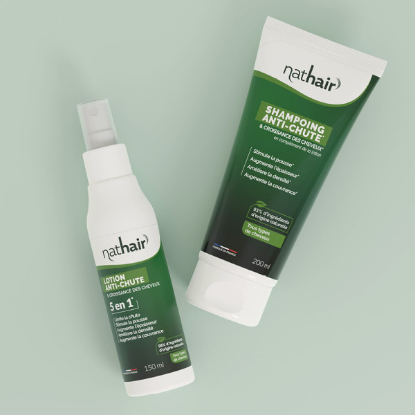 Duo Shampoing Lotion Anti-Chute - Cheveux & antichute