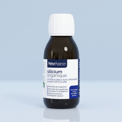 Silicium Organique en flacon : Souplesse et confort articulaire