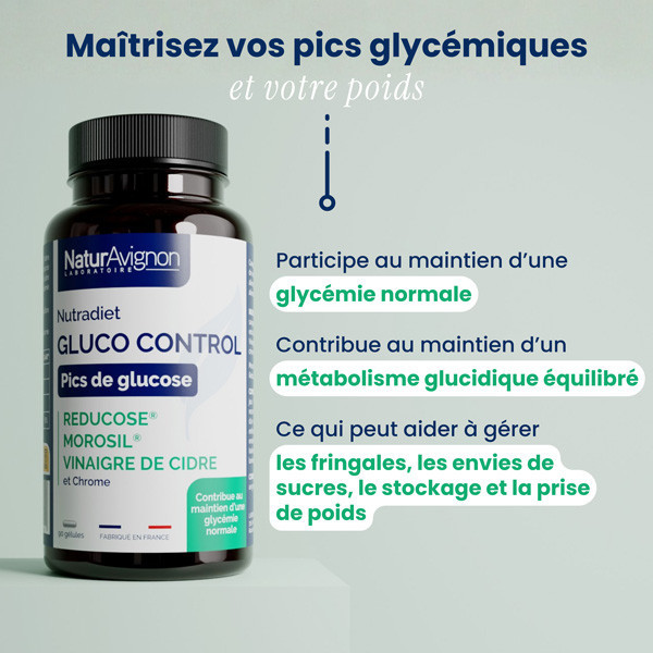 Nutradiet Gluco Control - Complément alimentaire Glycémie
