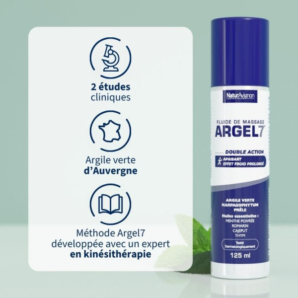 Argel 7 Spray - gel de massage articulations