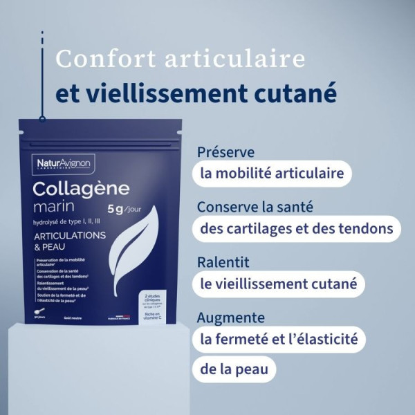Collagène marin : articulations souples et os renforcés