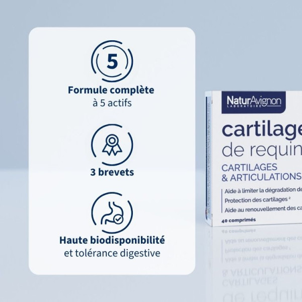 Complément Alimentaire Cartilage de Requin articulation