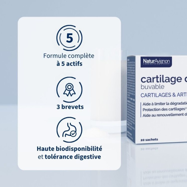Complément Alimentaire Cartilage de Requin buvable