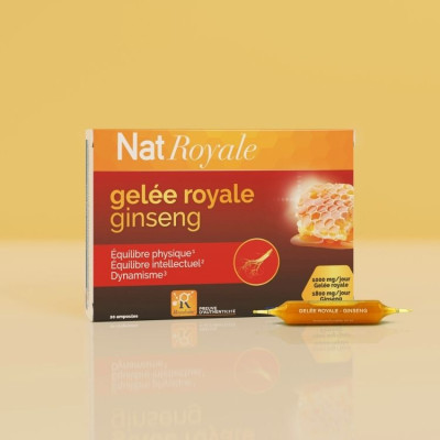 Ginseng & Gelée Royale – Vitalité et énergie | Laboratoire NaturAvignon