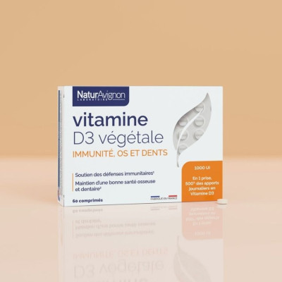 Vitamine D3 Végétale : Complément Alimentaire Immunité