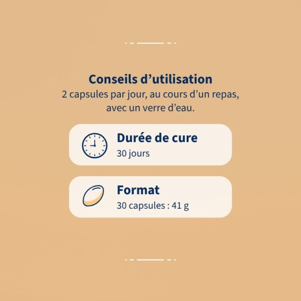 Huile de foie de morue - Capsules bien-être