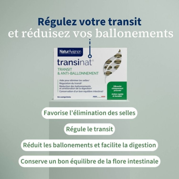 Transinat : Complément Alimentaire pour le transit