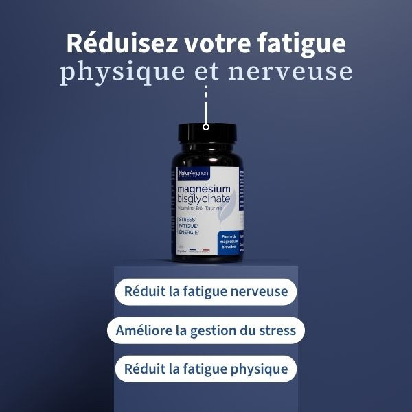 Magnésium Bisglycinate - Complément anti-stress & énergie