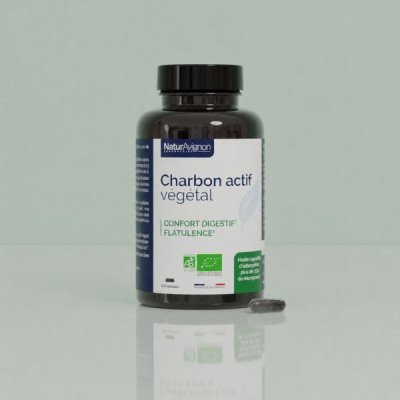Charbon actif végétal : complément alimentaire confort digestif