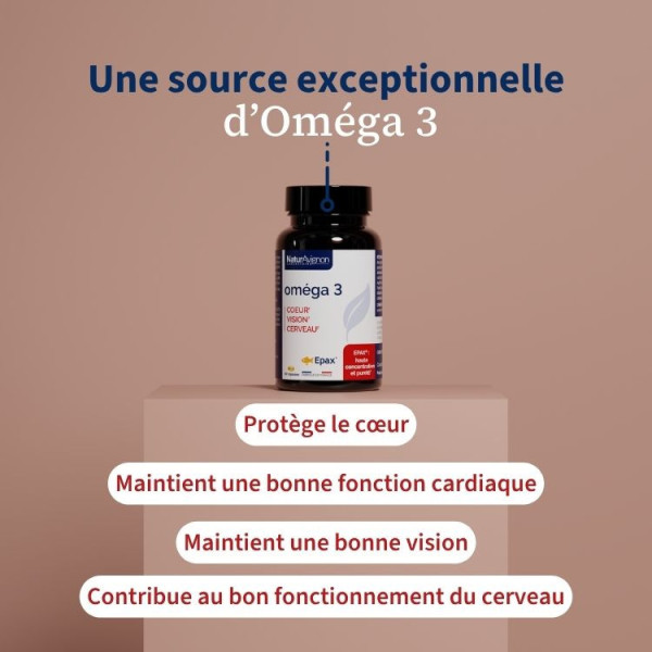 Complément alimentaire Omega 3 - coeur et artères